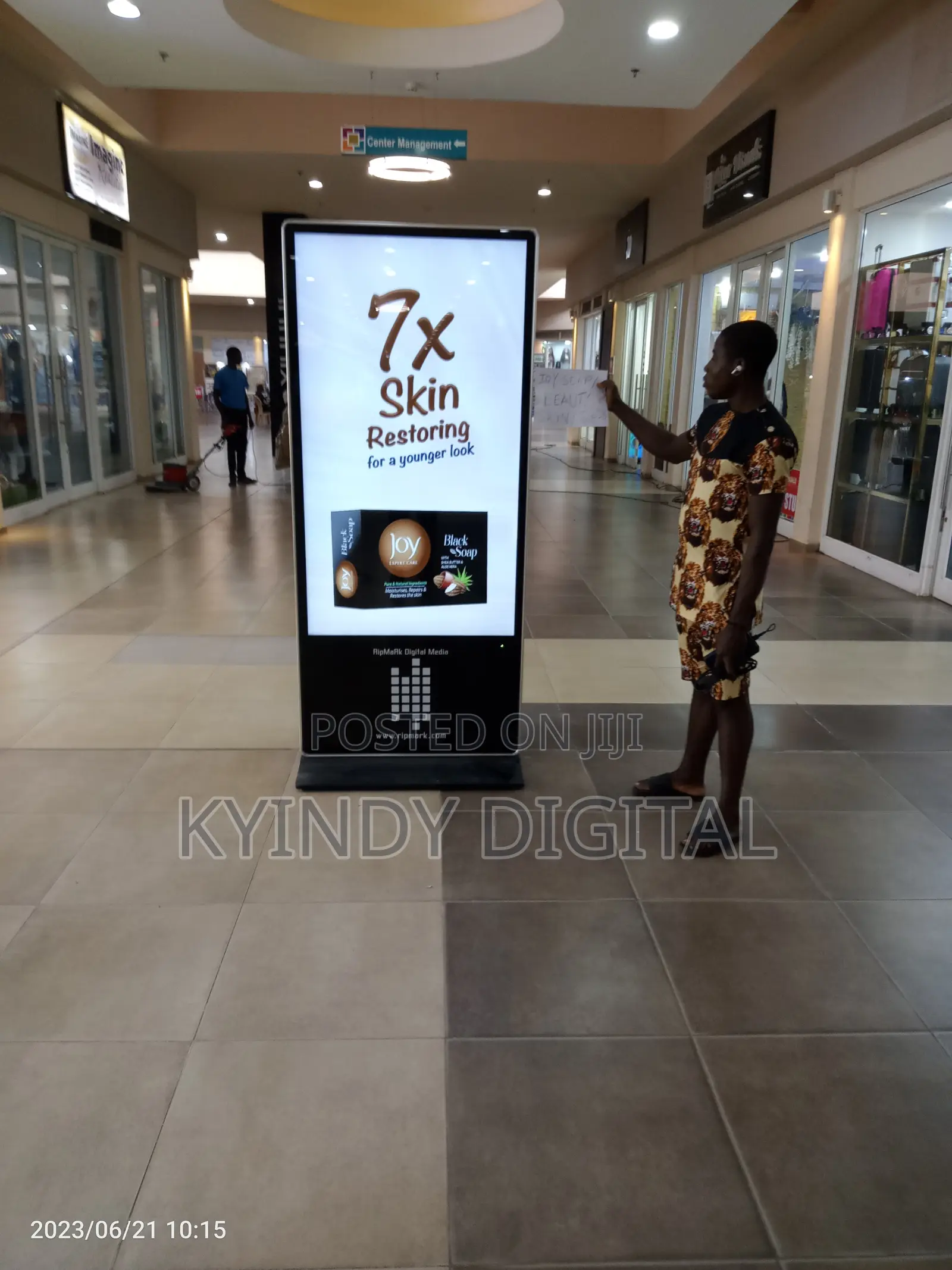 65 Inches Floor Standing Touch Screen