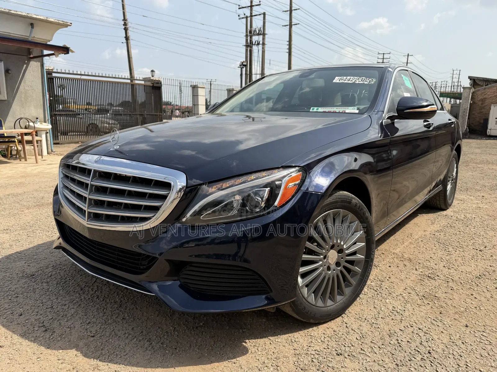 Mercedes-Benz C300 Luxury 4dr AWD 4Matic Sedan (2.0L 4cyl 7A) 2015 Blue