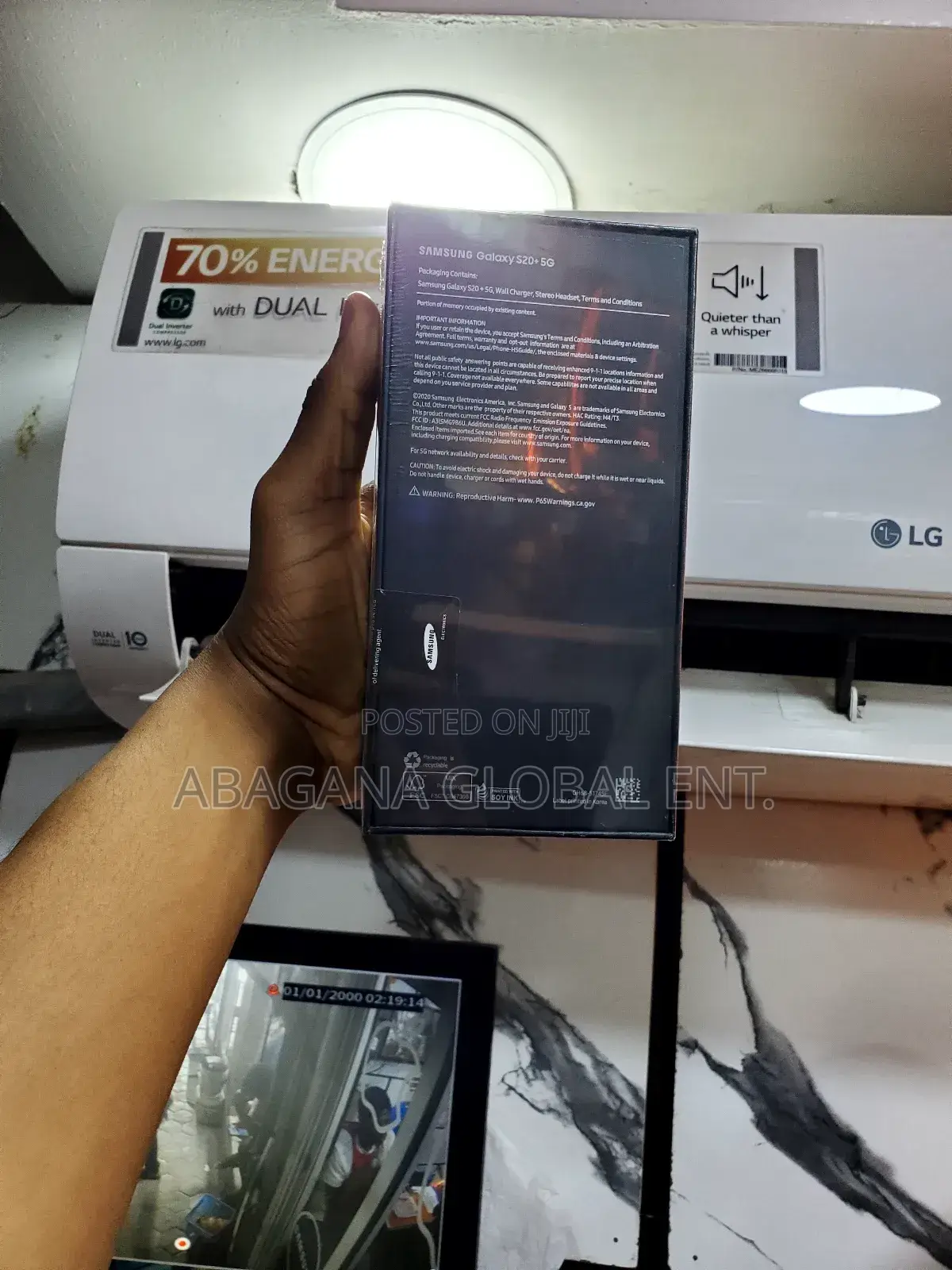 New Samsung Galaxy S20+ 5G 256 GB Gray