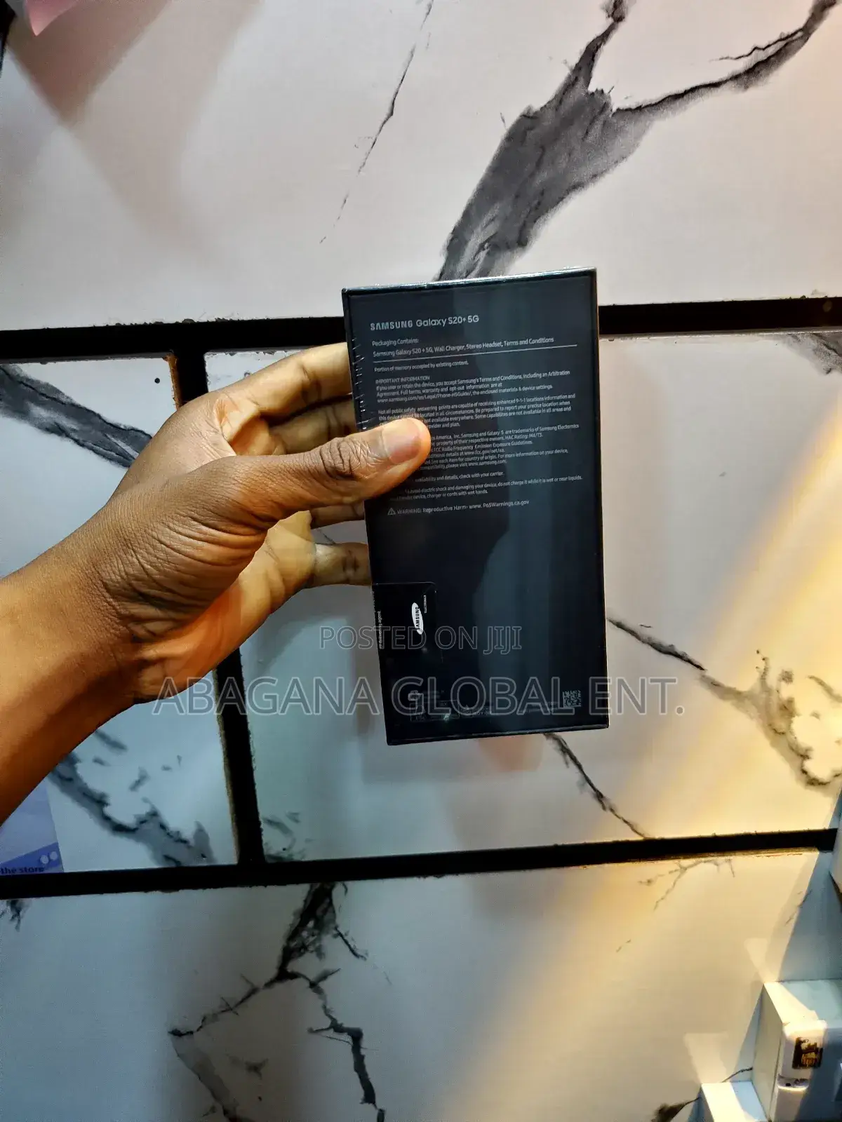 New Samsung Galaxy S20+ 5G 128 GB Black