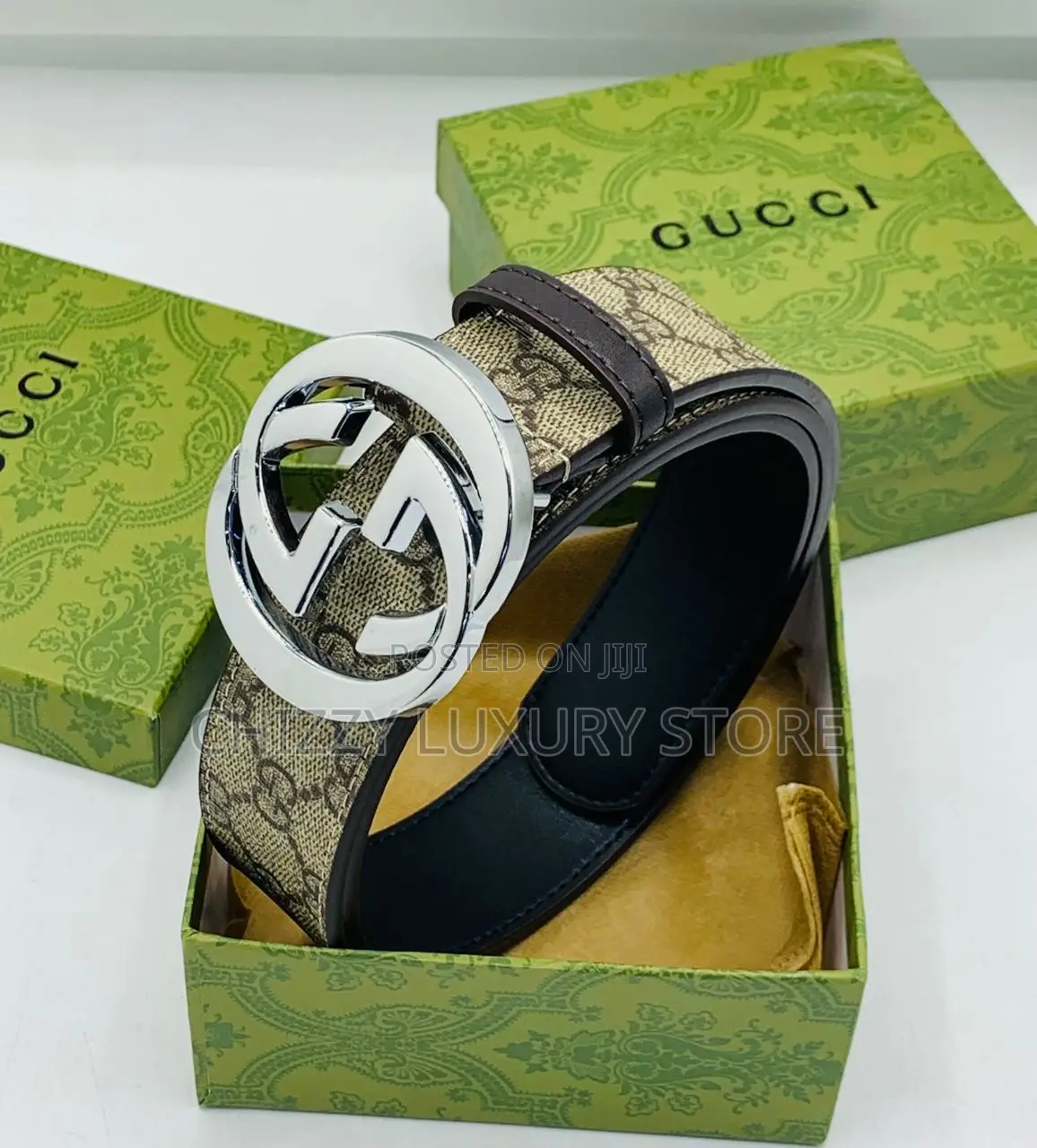Gucci Quality Luxury Men Genuine Leather Belt