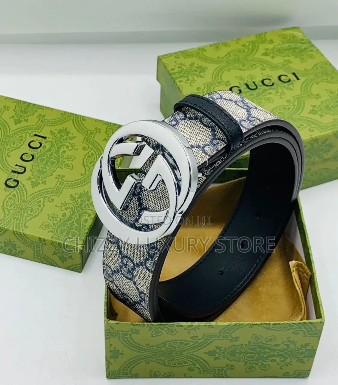 Gucci Quality Luxury Men Genuine Leather Belt