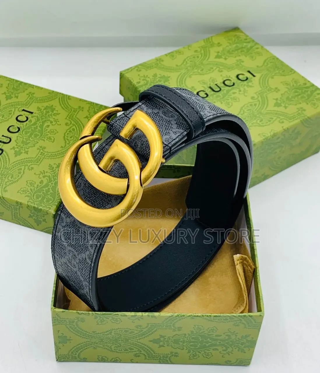 Gucci Quality Luxury Men Genuine Leather Belt