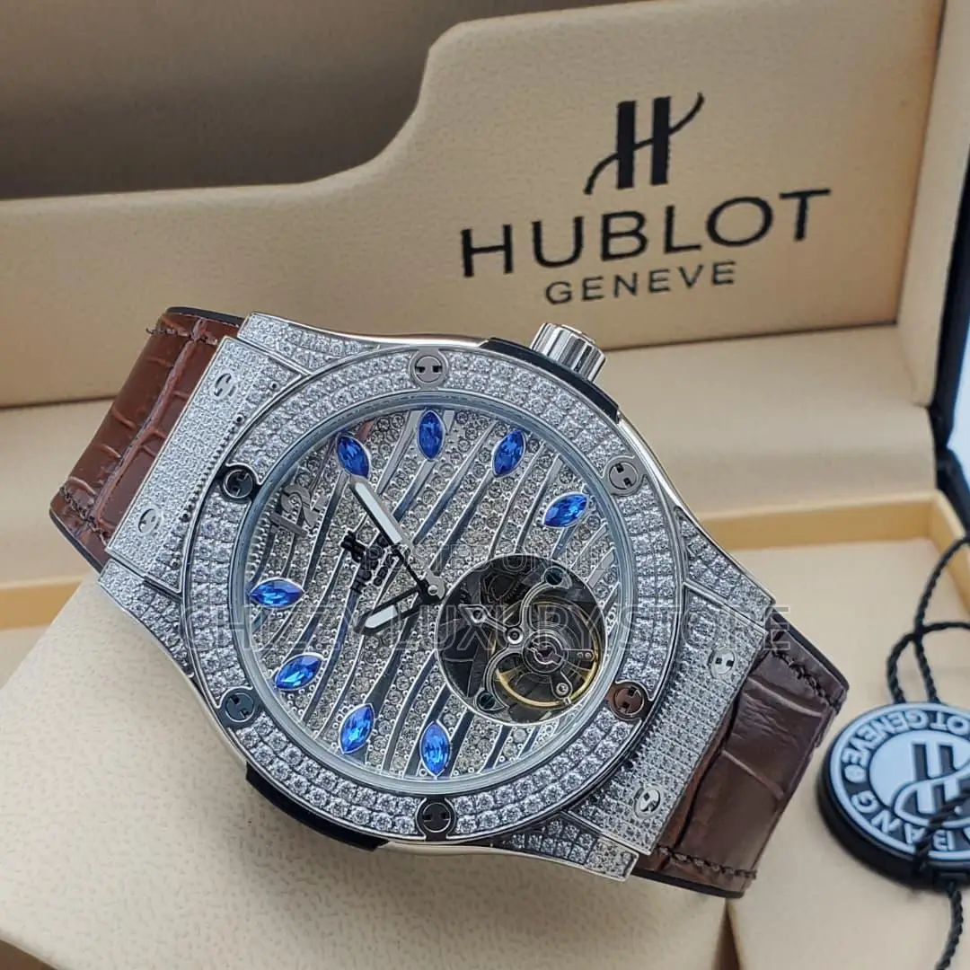 Hublot Quality Luxury Men Chronograph Automatic Engine Wristwatch