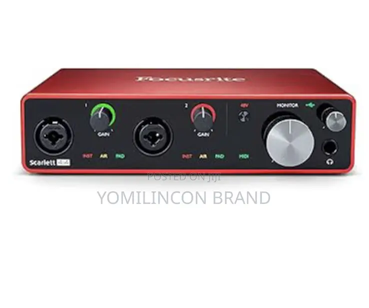 Focusrite Scarlett 4i4 4x4 Usb Audio Interfac