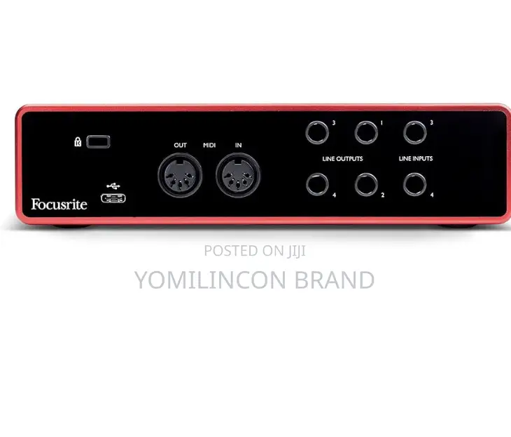 Focusrite Scarlett 4i4 4x4 Usb Audio Interfac