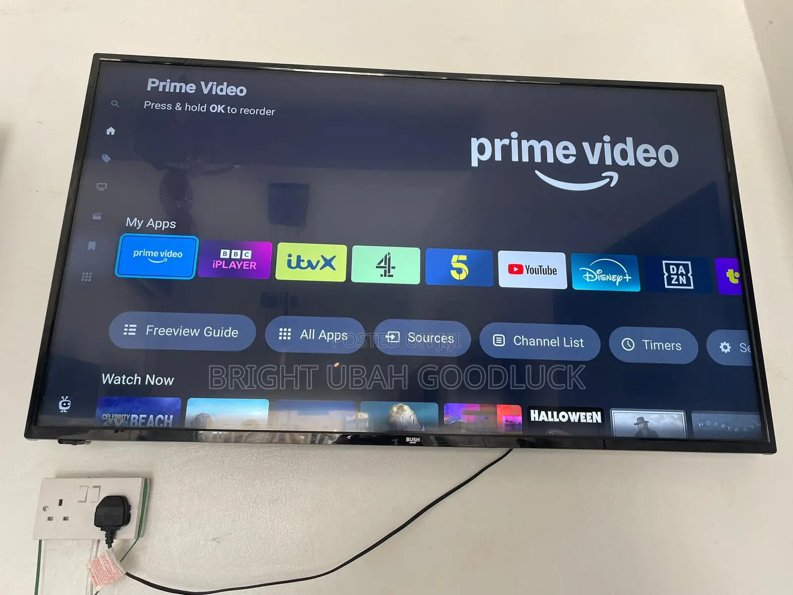 Bush 43 Inches Full Smart Tv With Free Netflix Acct Mirror Casting Ver