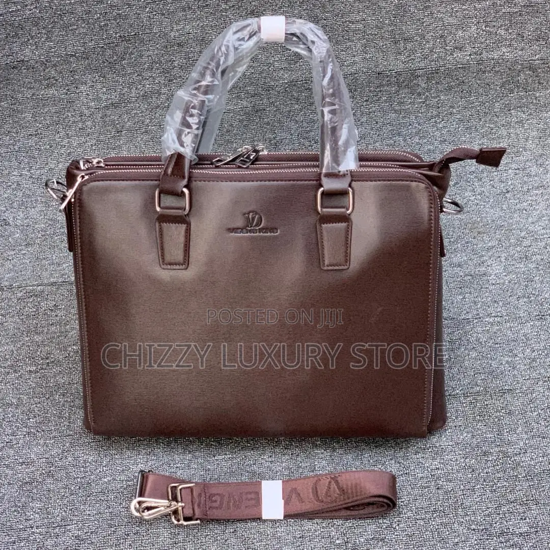 Kings Quality Luxury Men Genuine Leather Laptop Bag