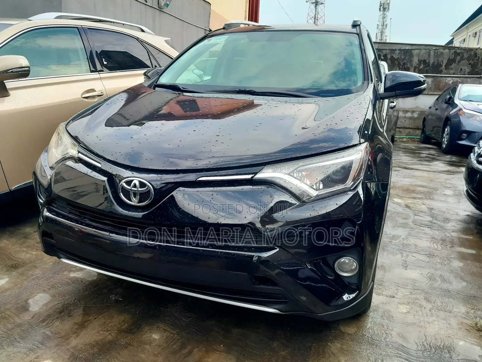 Toyota RAV4 XLE AWD (2.5L 4cyl 6A) 2016 Black