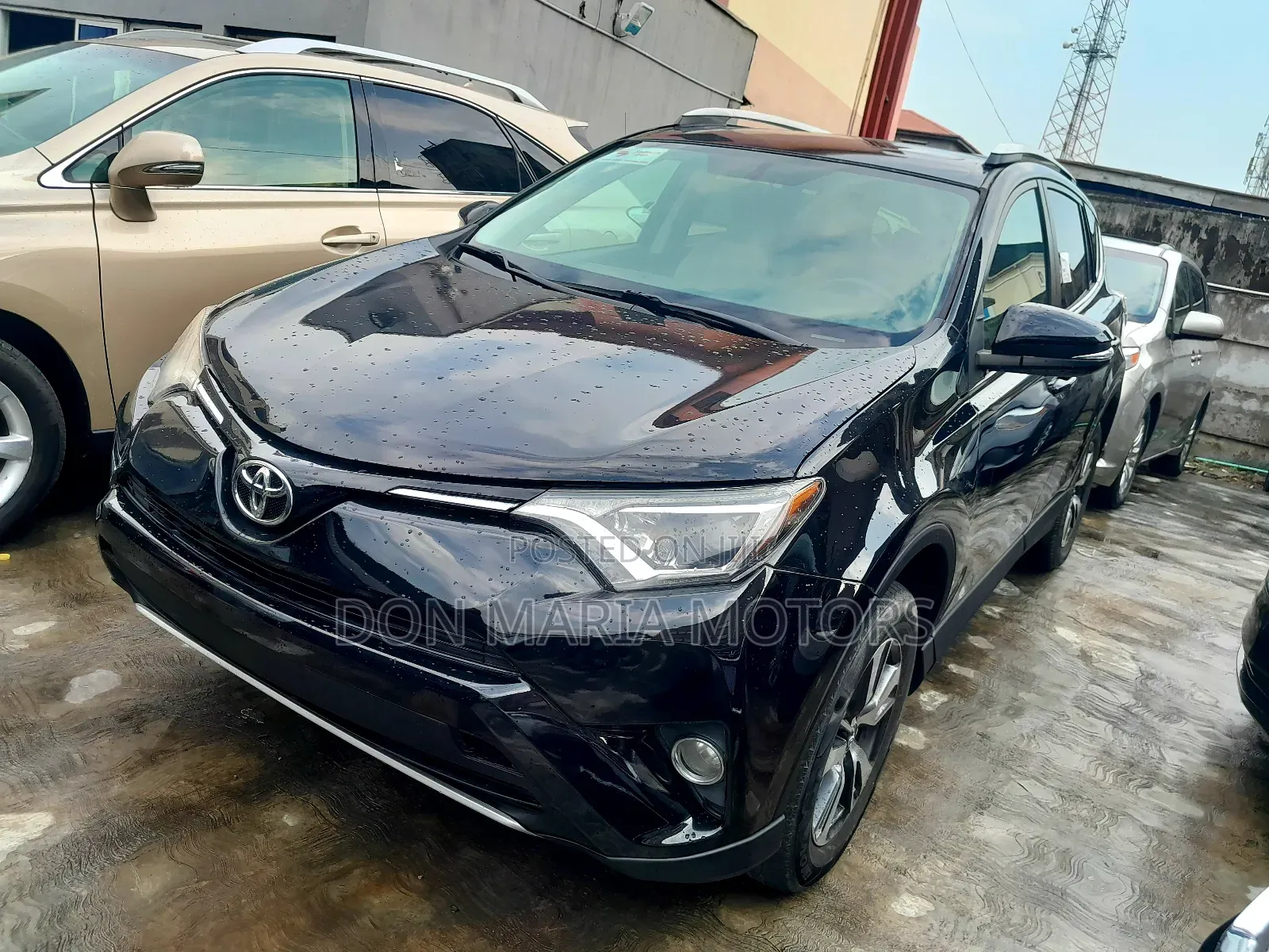 Toyota RAV4 XLE AWD (2.5L 4cyl 6A) 2016 Black