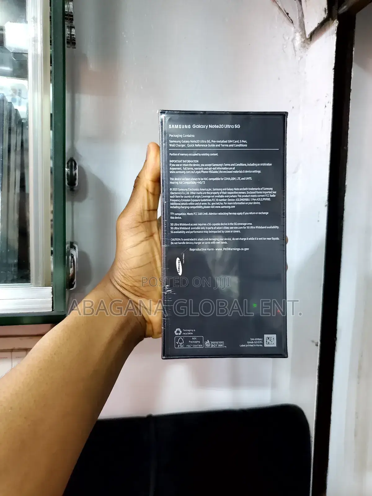 New Samsung Galaxy Note 20 Ultra 5G 256 GB White