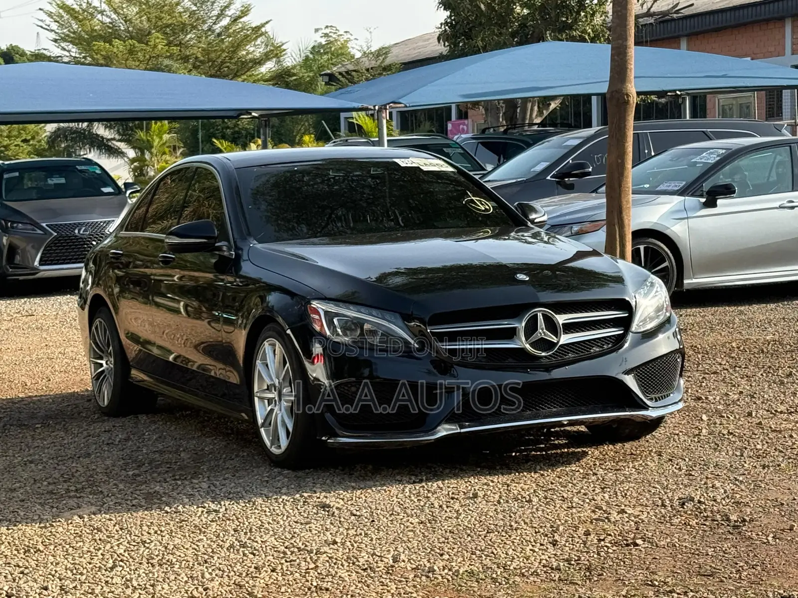 Mercedes-Benz C400 4Matic AWD Sedan (3.0L V6 7A) 2015 Black