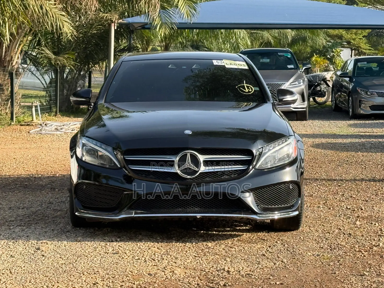 Mercedes-Benz C400 4Matic AWD Sedan (3.0L V6 7A) 2015 Black