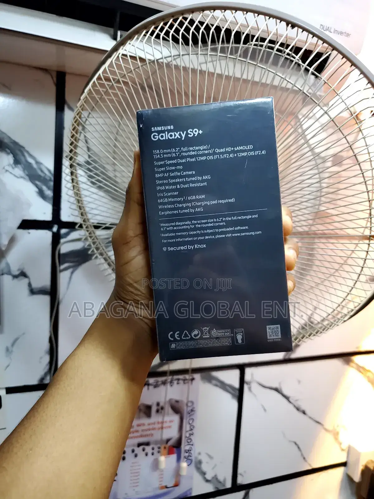 New Samsung Galaxy S9 Plus 64 GB Black