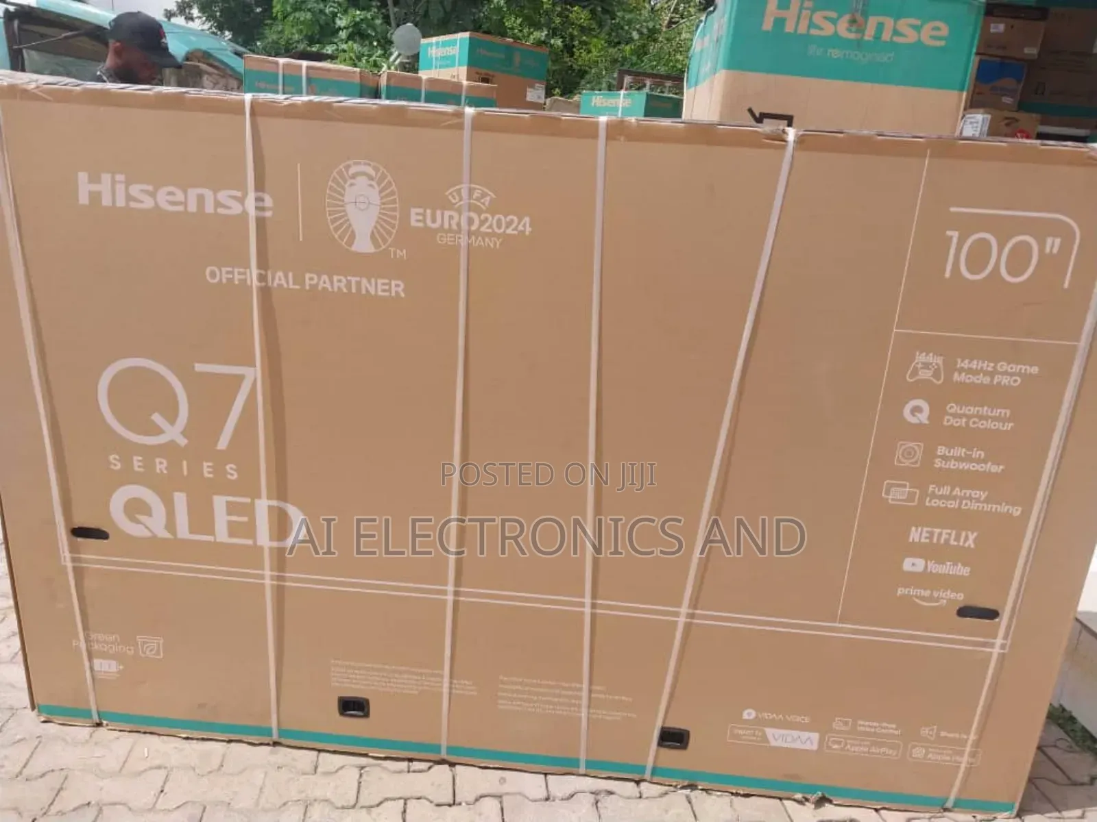 Hisense 100iniches Television