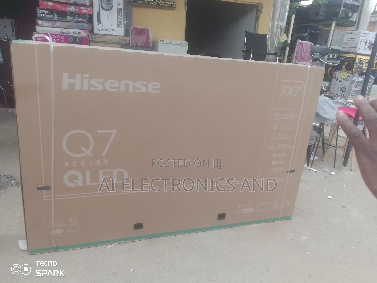 Hisense 100iniches Television