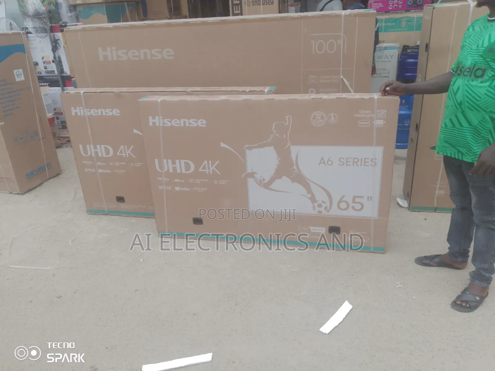 Hisense 100iniches Television