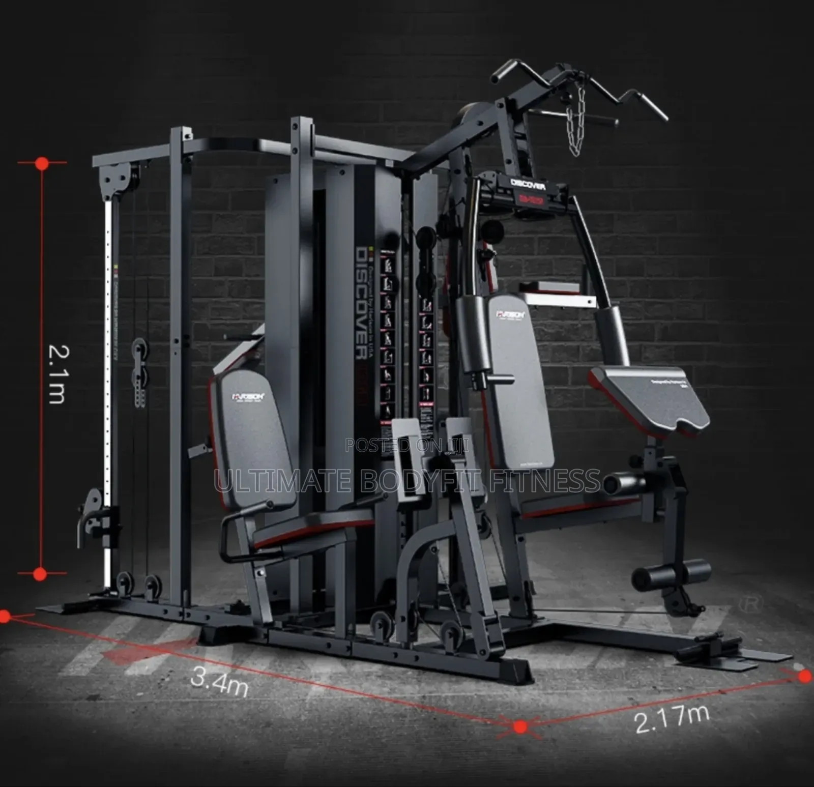 Brand New Ultimate 5-station Multi Home Gym Trainer