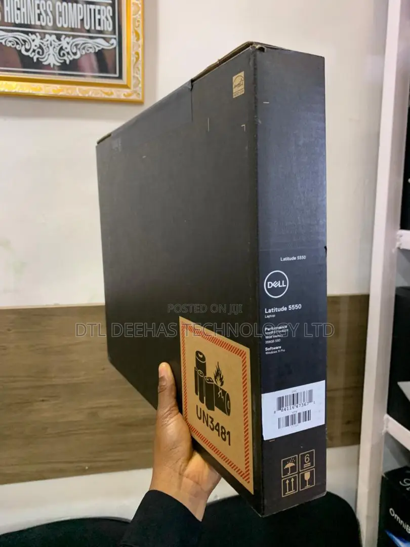 New Laptop Dell Latitude 5550 16GB Intel SSD 256GB