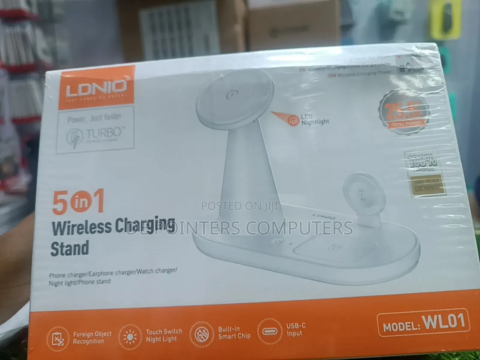 Ldnio 5 in 1 Wireless Charging Stand