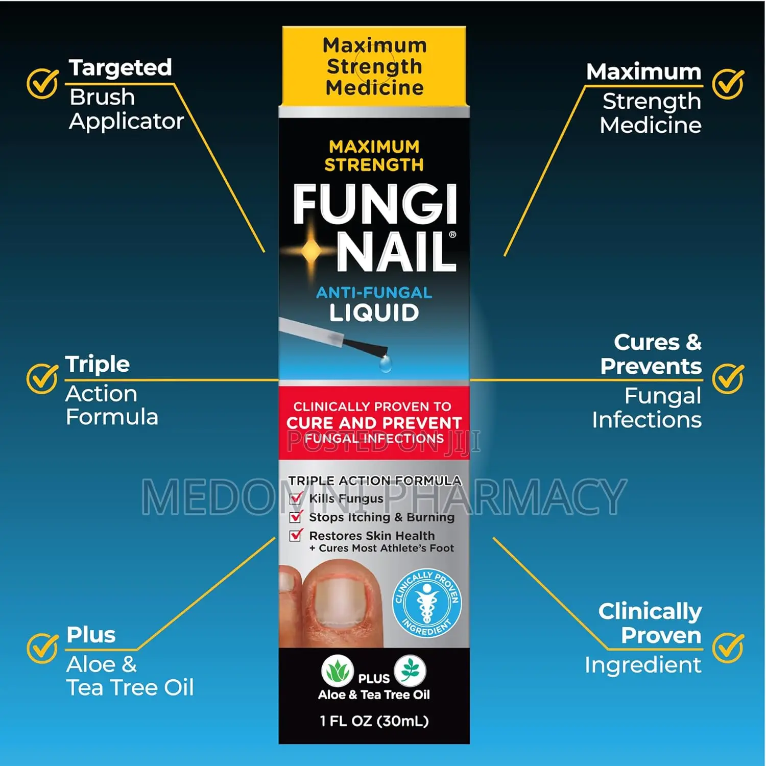 Fungi-Nail Anti-Fungal Liquid Treatment – 1 Fl Oz