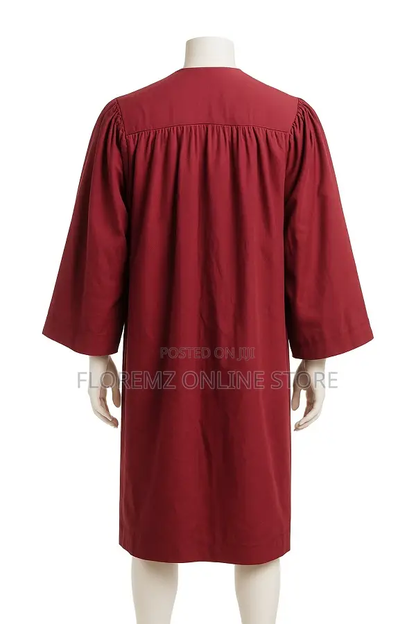 Maroon Majesty Choir Robe for Christmas Rental