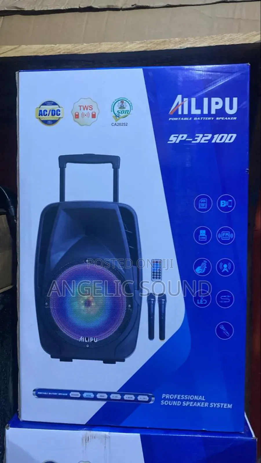 Ailipu 12 Inches Public Address System