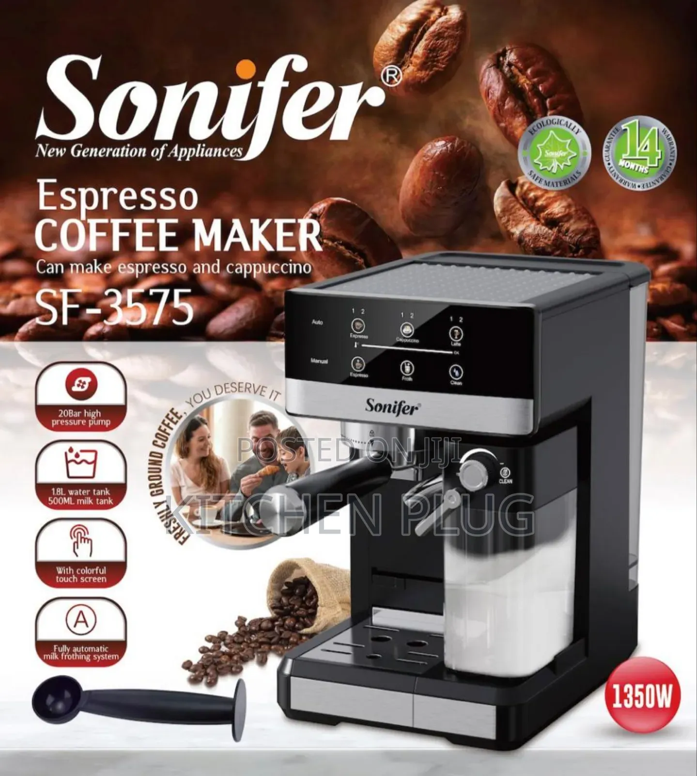This Is a Sonifer Sf-3575 Espresso Coffee Maker.