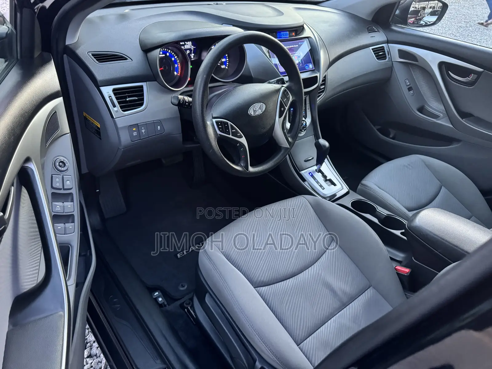 Hyundai Elantra 2013 Black