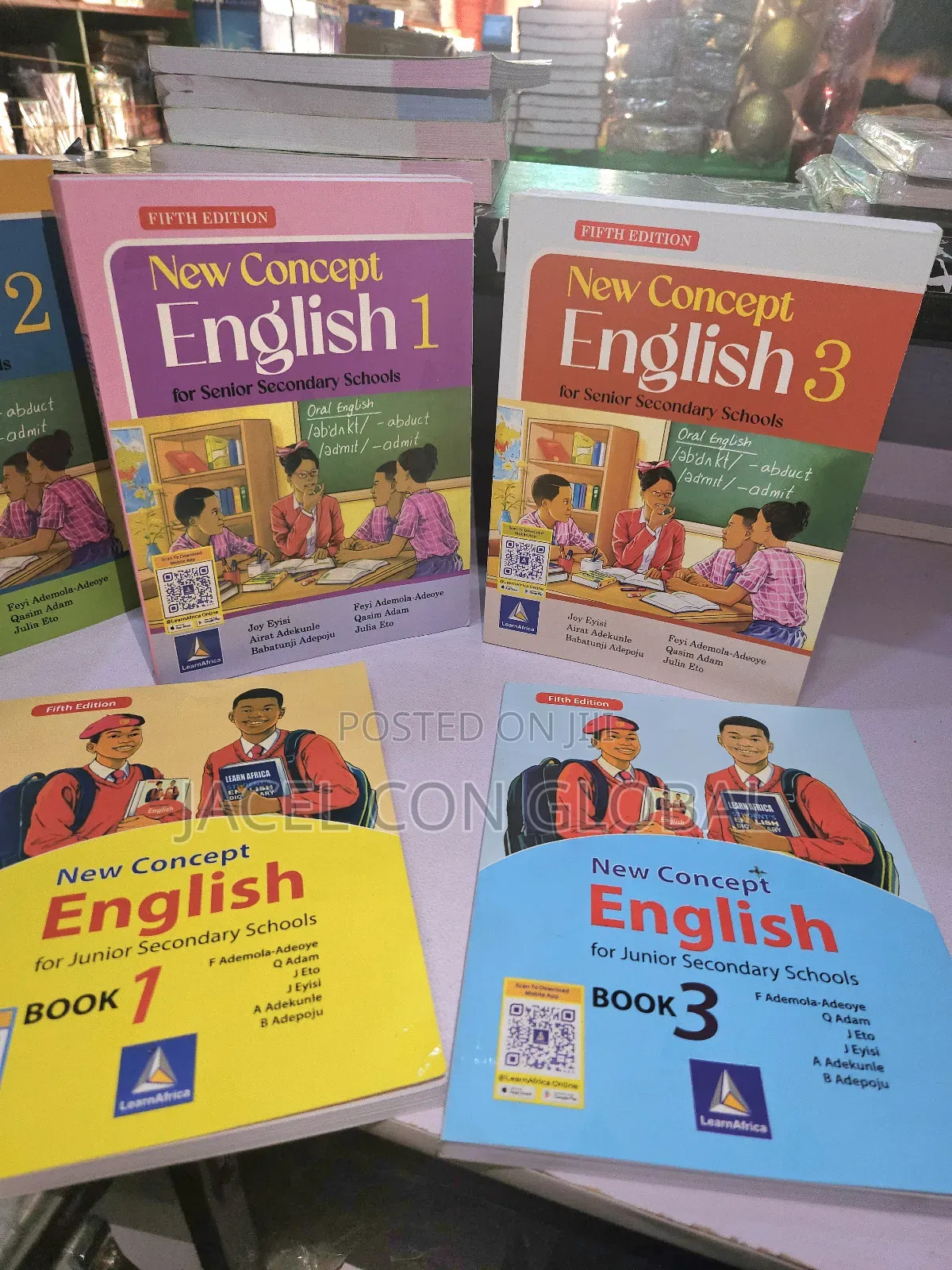 New Concept English Textbook for Jss1 - Ss3 Students