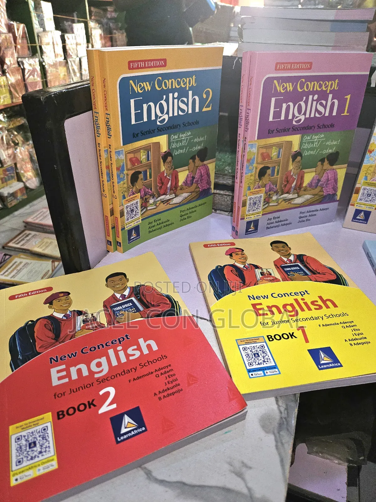 New Concept English Textbook for Jss1 - Ss3 Students