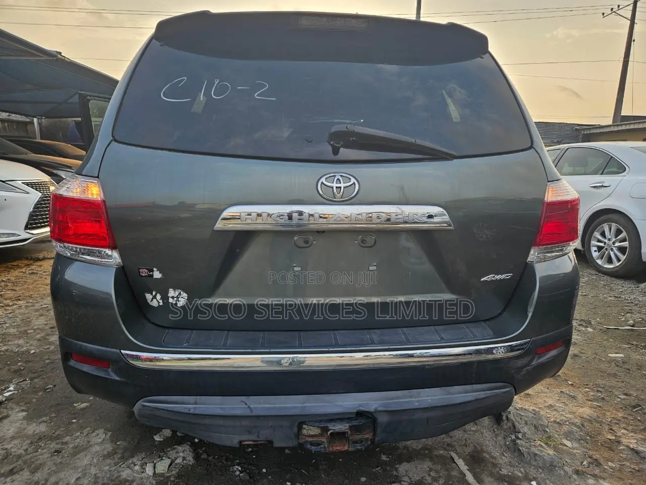Toyota Highlander Limited 3.5l 4WD 2013 Green