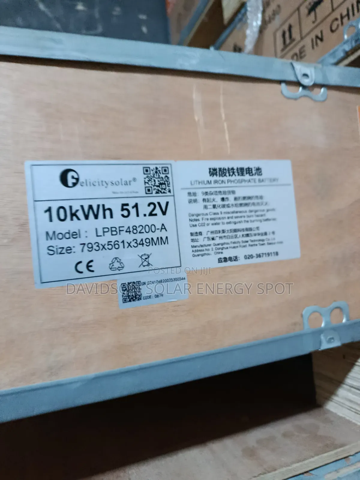 10kwh Felicity Lithium Ion Y