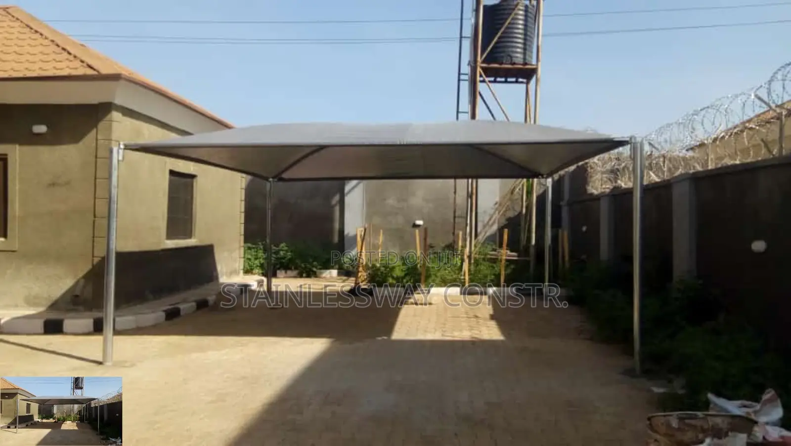 Brown Cover Metalwork Carport Solutions