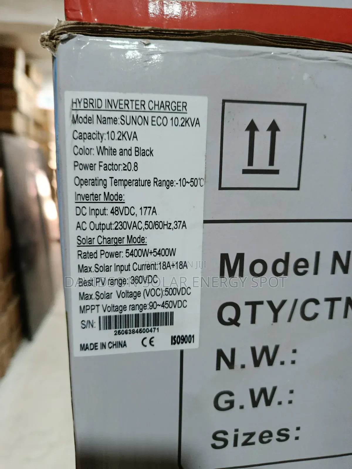 10.2kv Sako Solar Inverter Hybrid