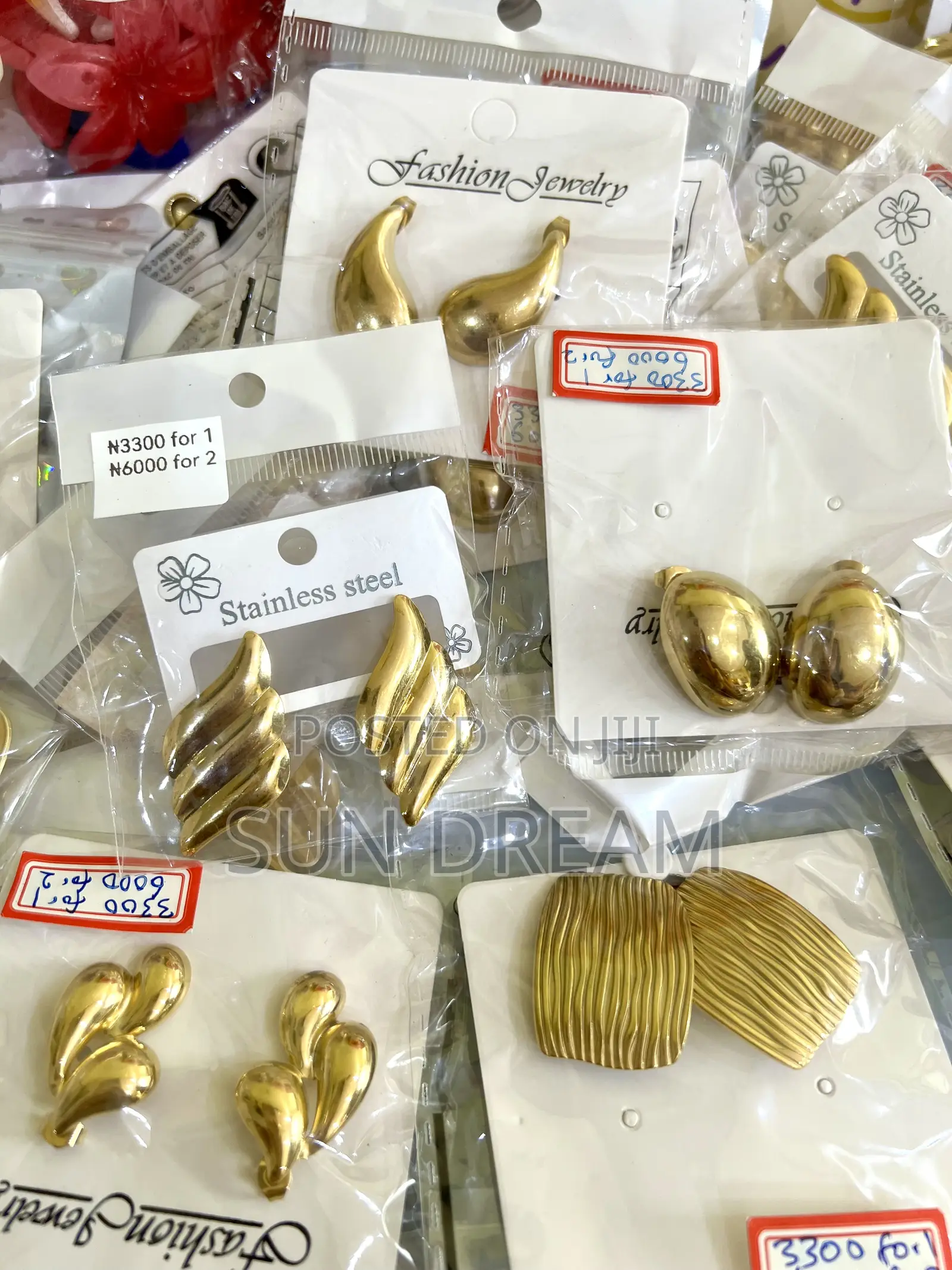 Lady Earrings Wholesale Women Earrings Stainless Steel Jewelry