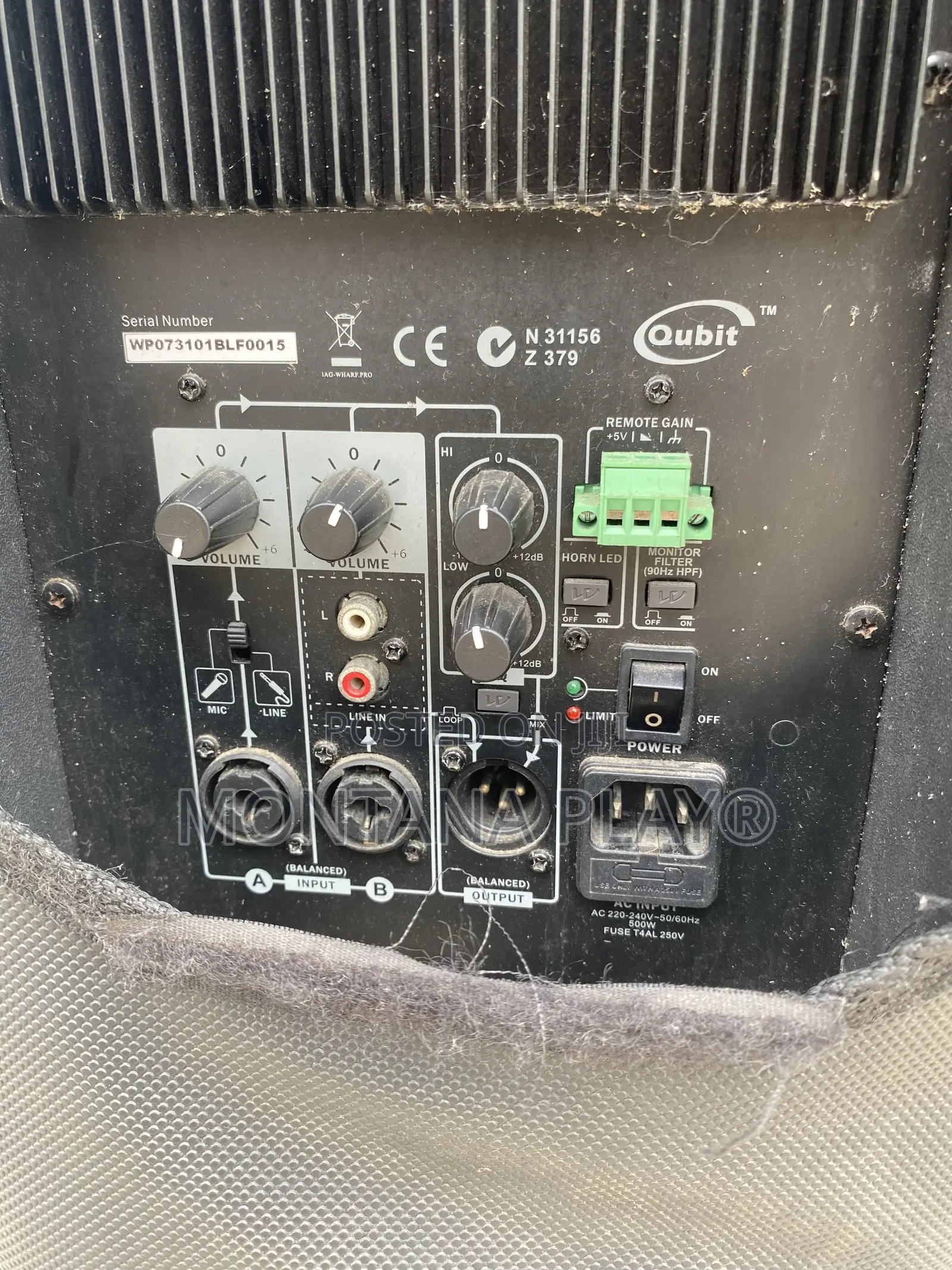 Powered Speakers With Wireless Microphones for Sell