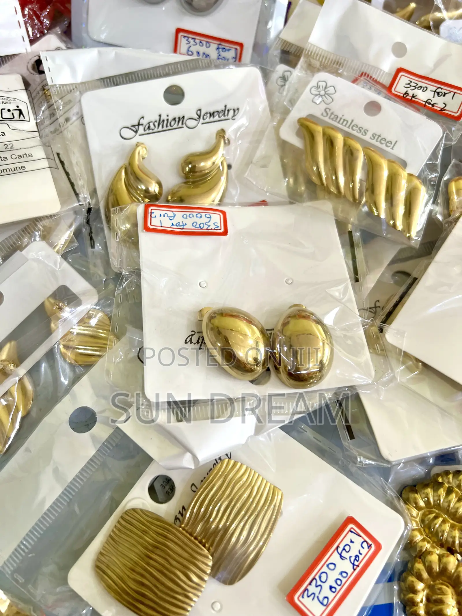 Lady Earrings Wholesale Women Earrings Stainless Steel Jewelry