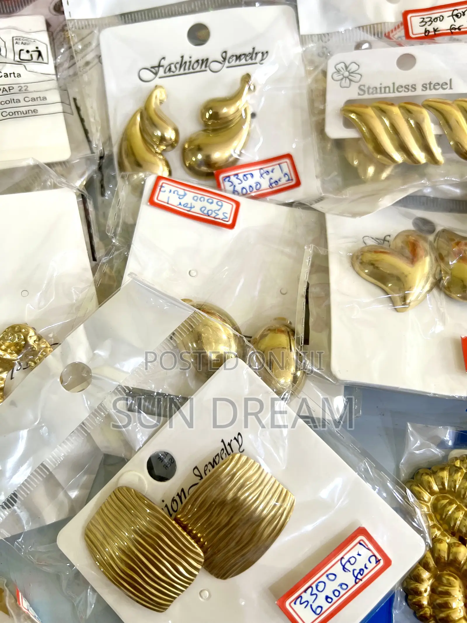 Lady Earrings Wholesale Women Earrings Stainless Steel Jewelry