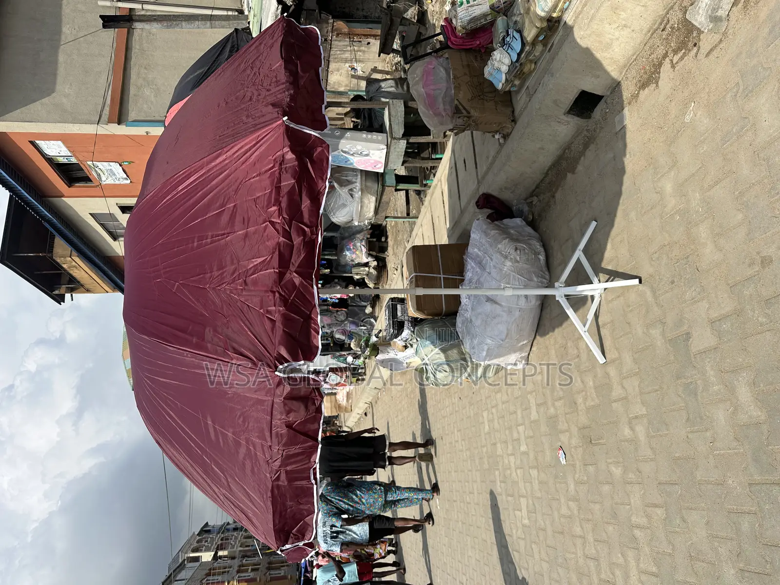 Biggest Size Garden Sun Umbrella With The Stand