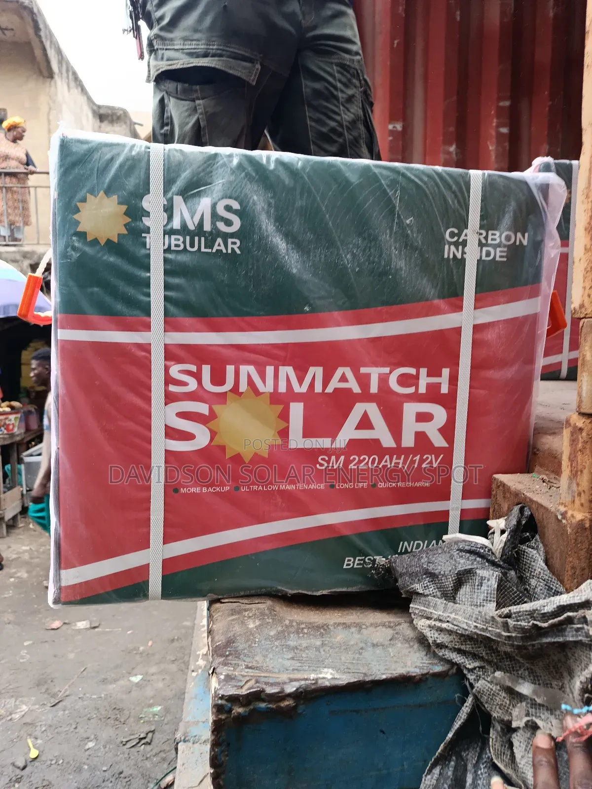 220arh SMS Solar Tubular Battery