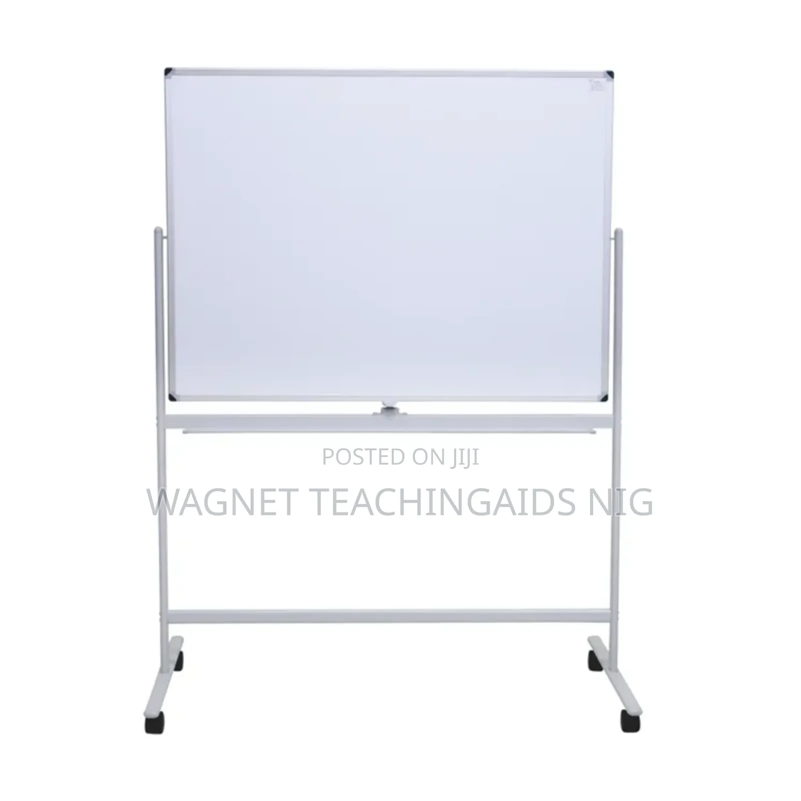 Double Sided Whiteboard With Reversable Stand On Wheels