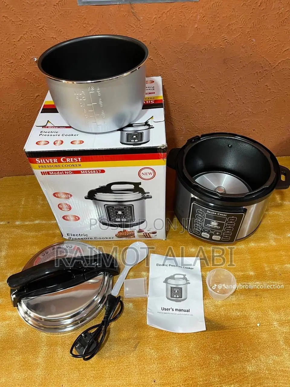 6l Silver Crest Pressure Cooker