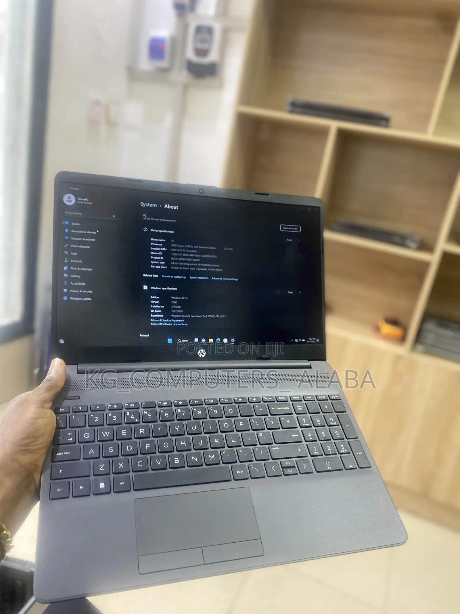 Laptop HP 255 G8 8GB AMD Ryzen 3 SSD 256GB