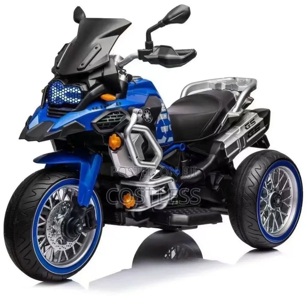 Children's Three-Wheeled Electric Ride-on Motorcycle