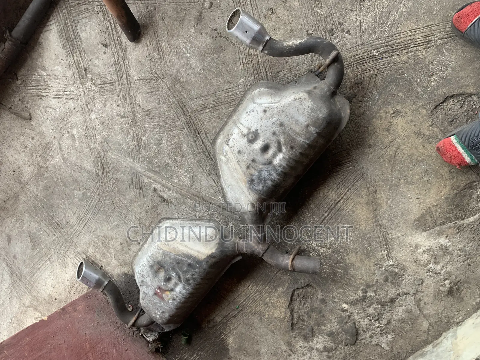Exhaust Silencer Back Port Ford Edge 2008-2010 Model
