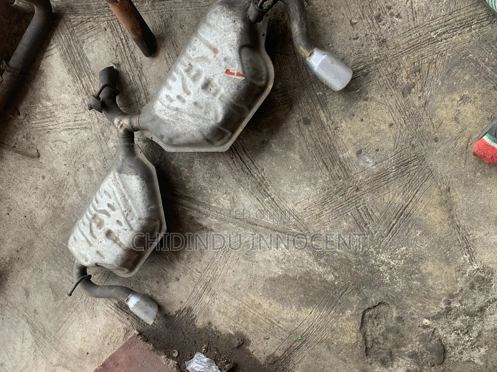 Exhaust Silencer Back Port Ford Edge 2008-2010 Model