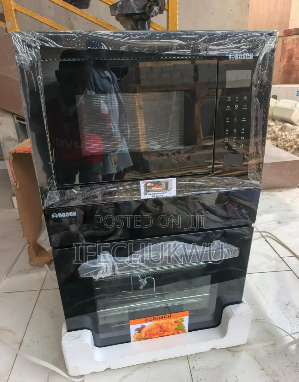 Bosch Inbuilt Digital Control Ele Air Fryer Oven Automatic Microwave
