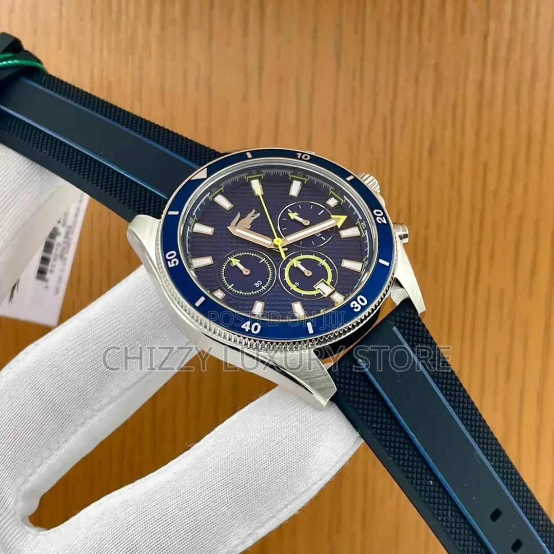 Lacoste Quality Luxury Men Automatic Engine Wristwatch