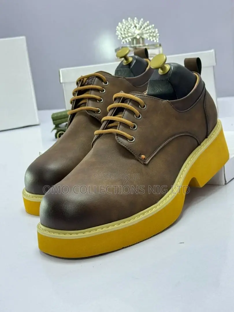 Fully Boxed New Balenciaga Men’S Leather Shoes